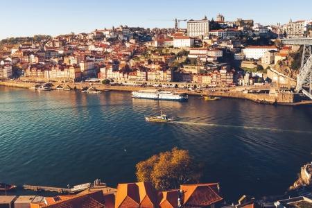 Porto bridge and ribeira